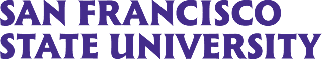 SFSU Wordmark (links to official website)